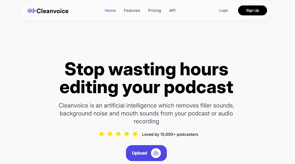 best podcast ai tools sound edit clean voice