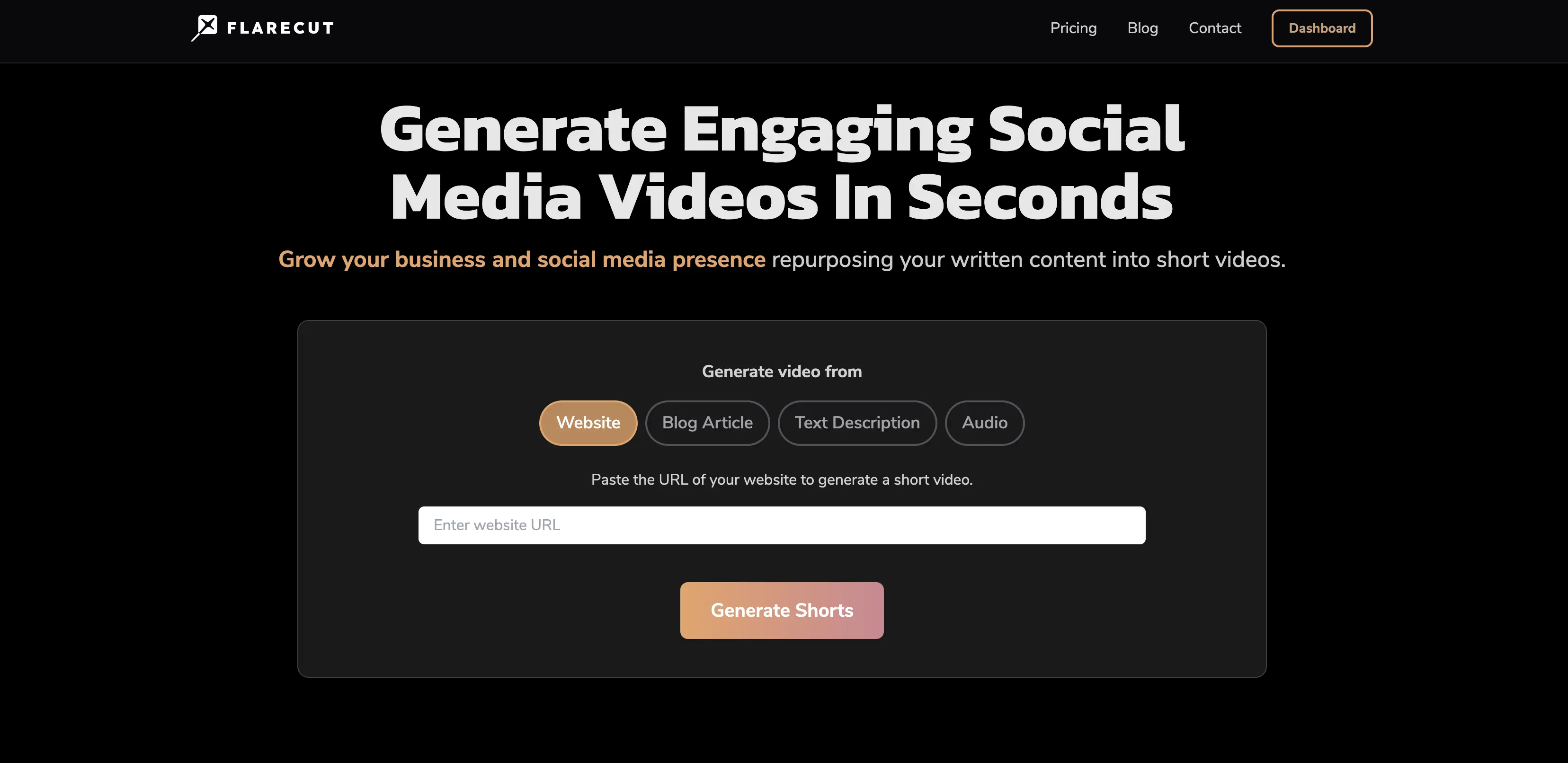 generate-social-media-video