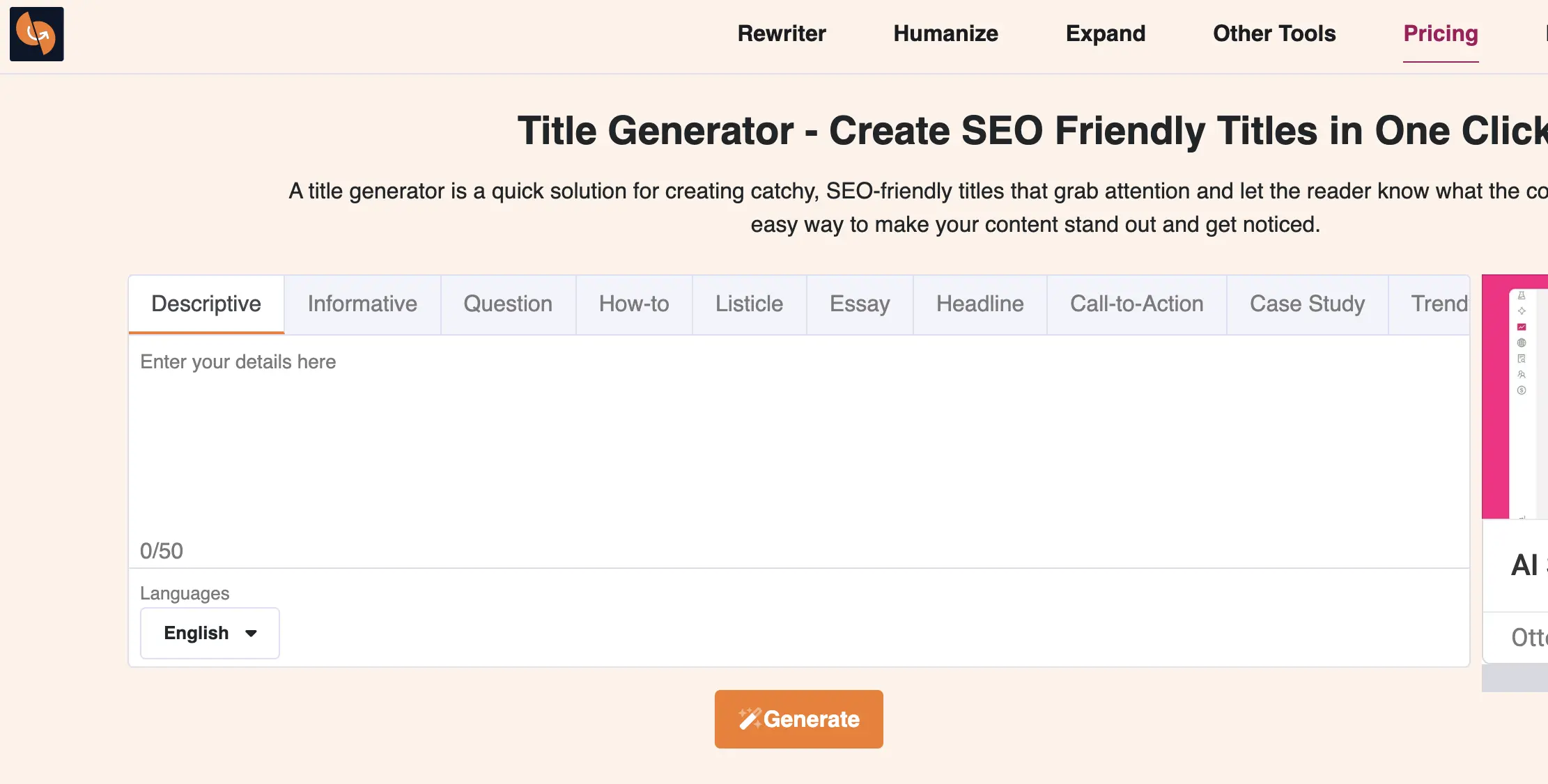 AI-title-genrator