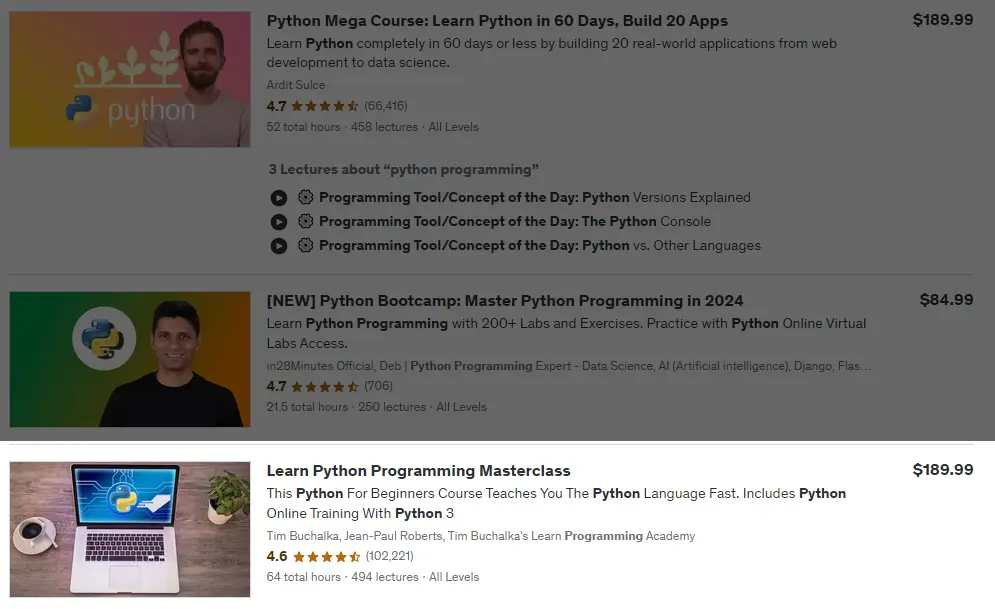a best-selling programmingcourse on udemy that have the word "udemy" in tit