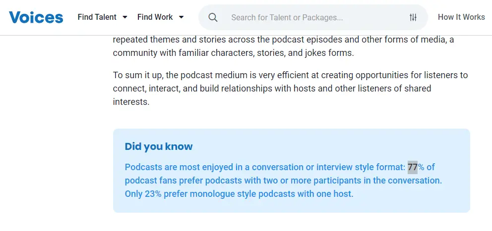 podcast listeners stat