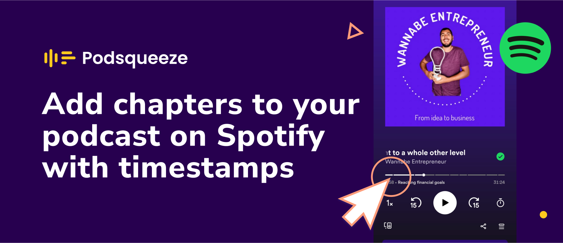 Add chapters to your podcast on Spotify with timestamps