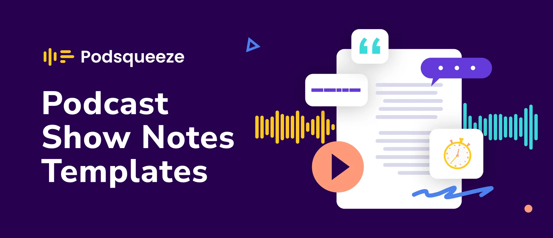 podcast show notes templates