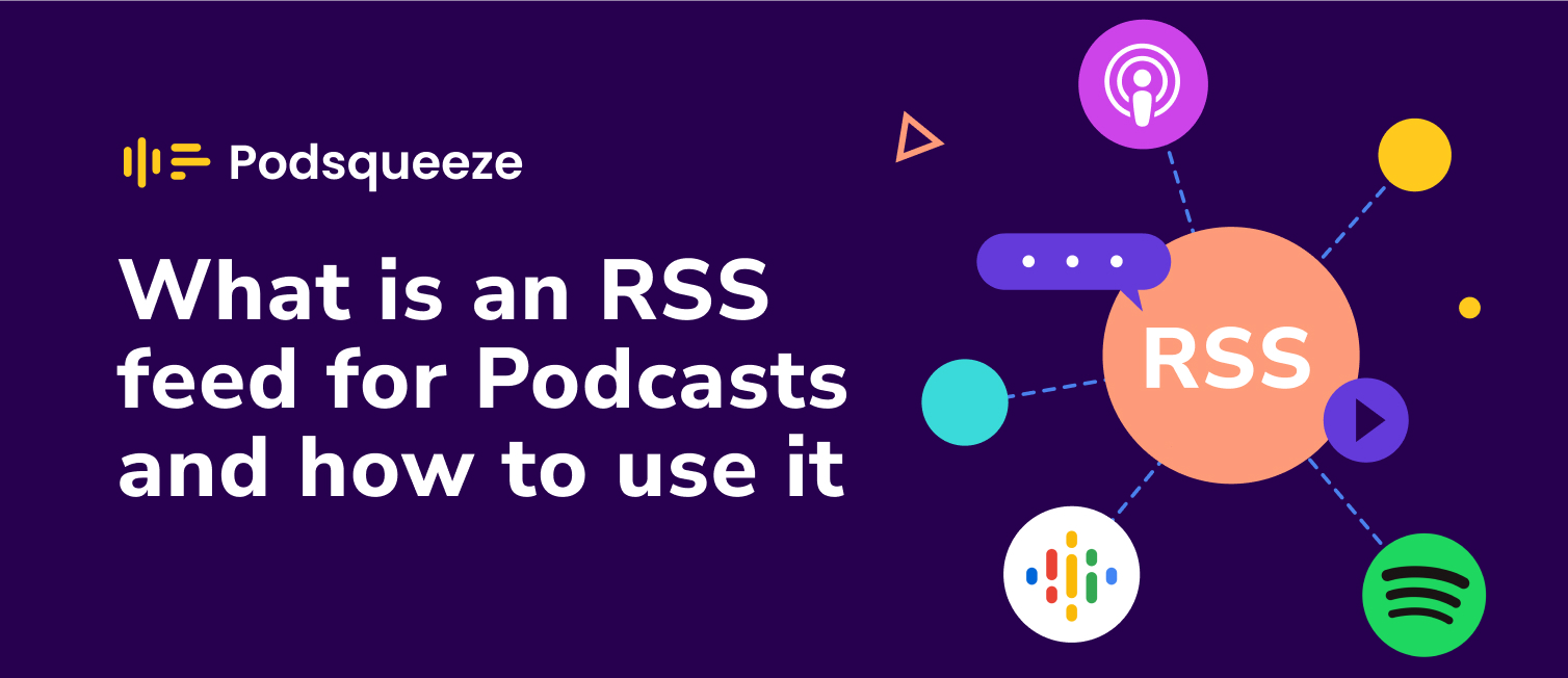 How to use a RSS feed for a podcast