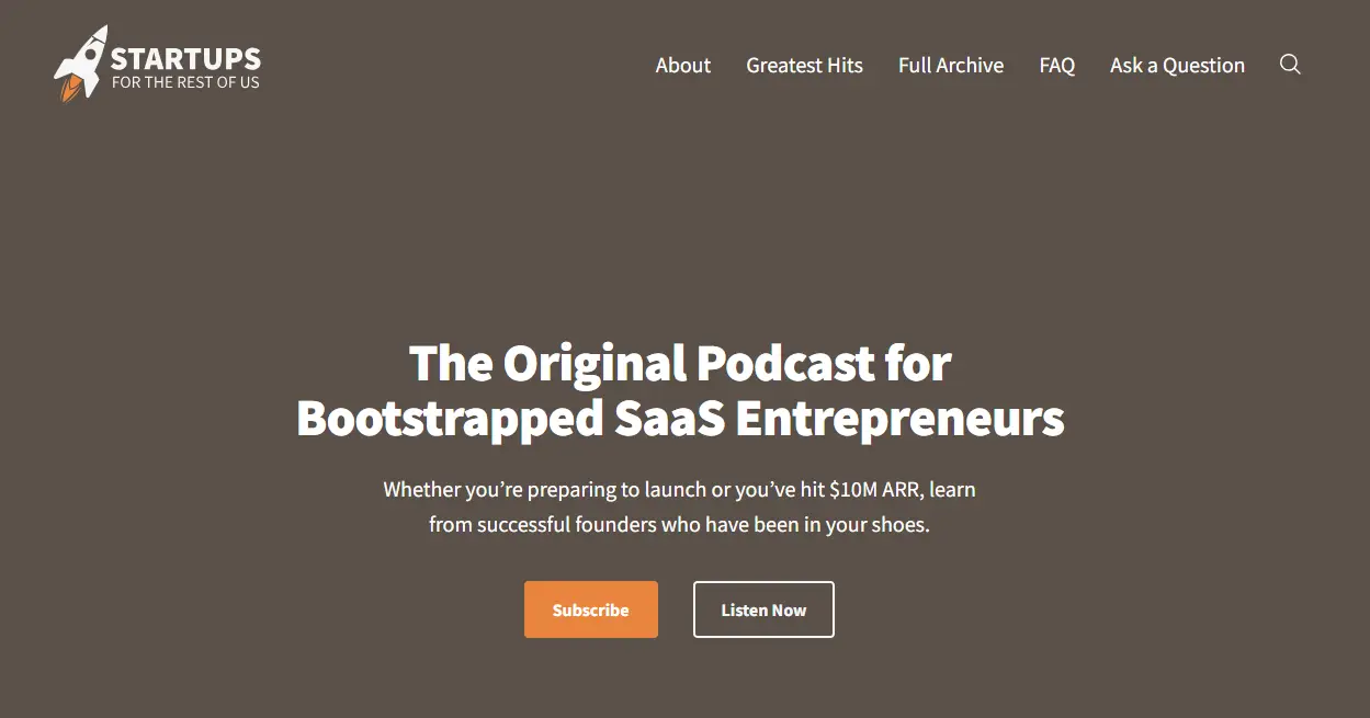 startup-for-the-rest-of-us-podcast