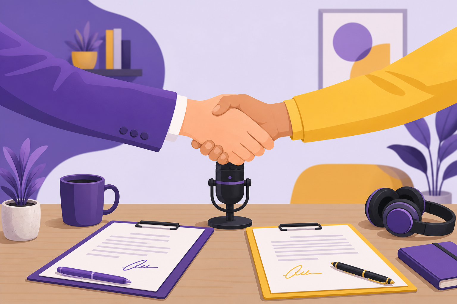 podcast contracts and sponsorship agreements