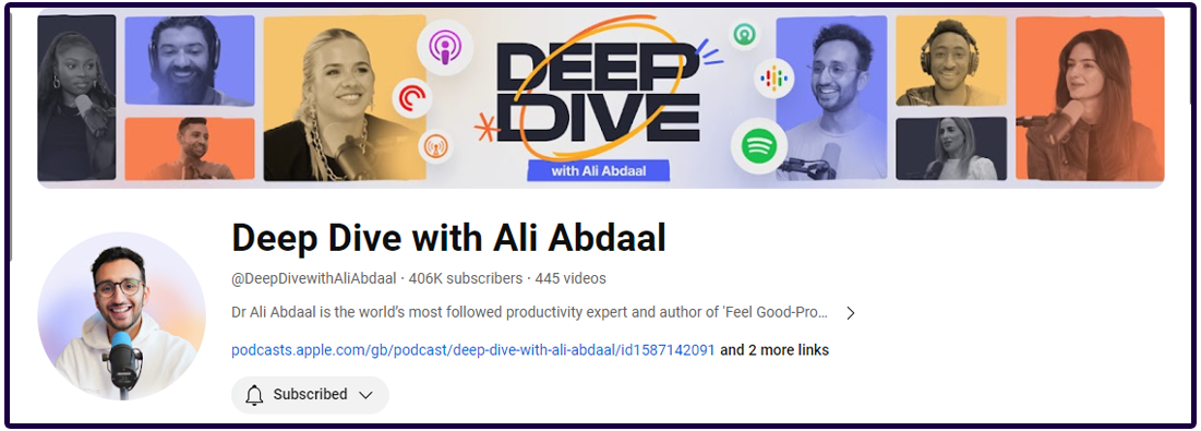Ali-Abdaal podcast