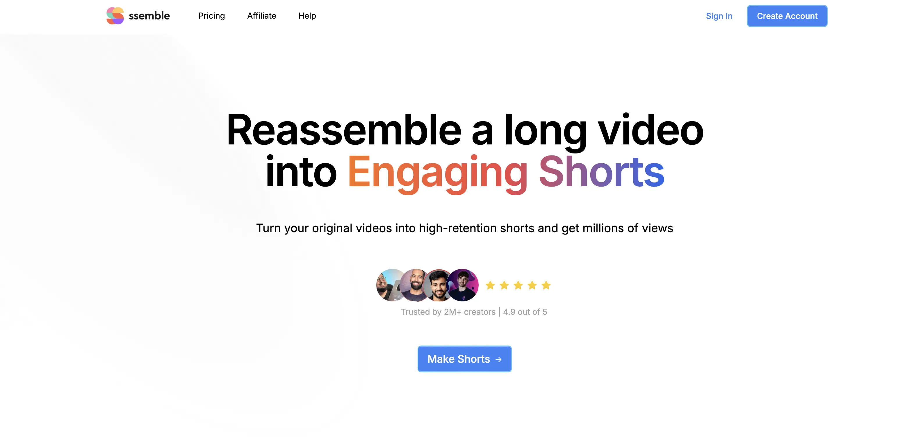 ssemble-podcast-short-clips-video-editing-tool