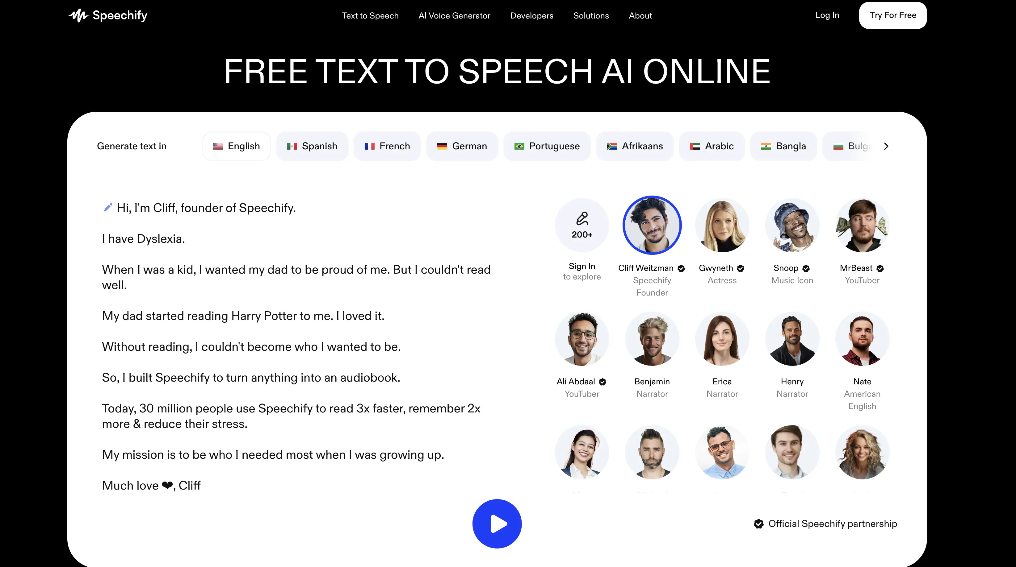 speechify-text-to-voice-generator-tool