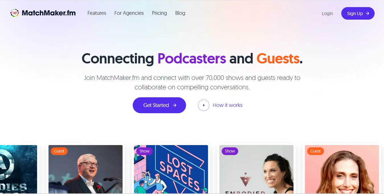 matcthmaker.fm-for-connecting-podcast-andguests