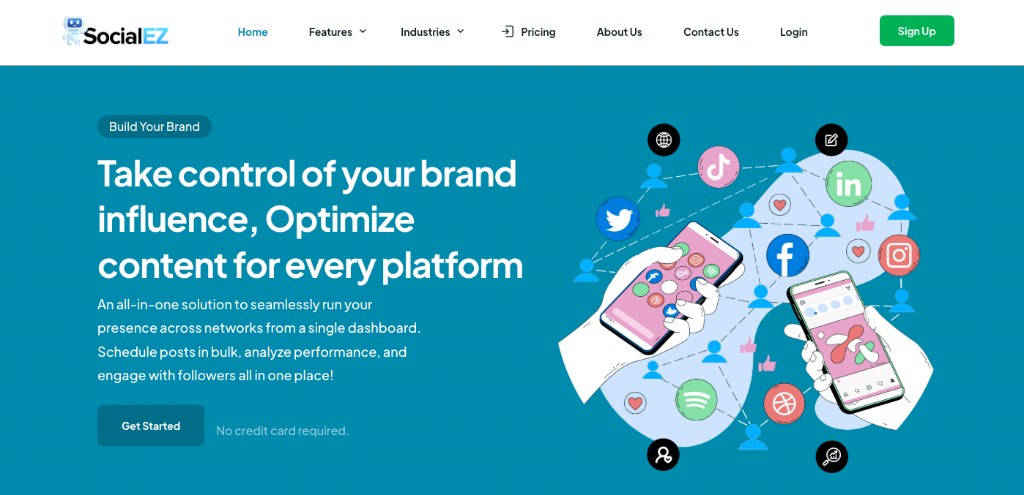 SocialEZ social media management platform
