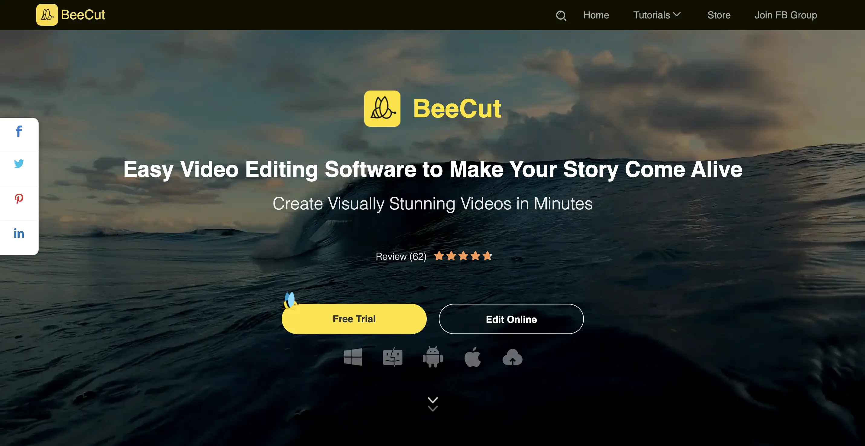 Beecut-video-editing-tool