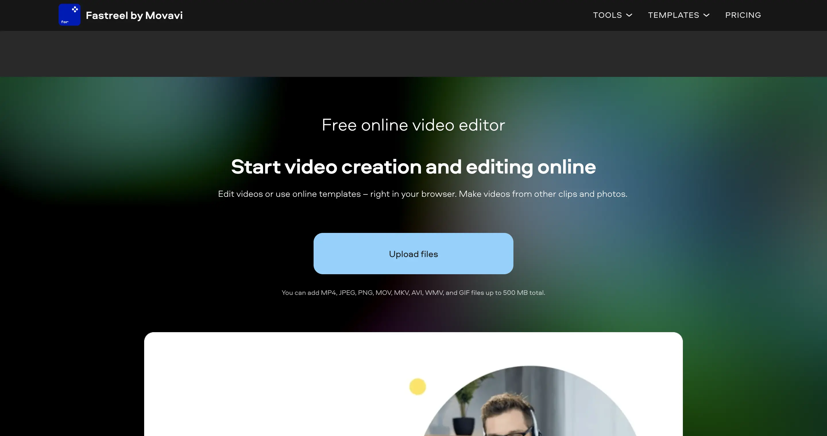 fastreel-online-video-editing-tool