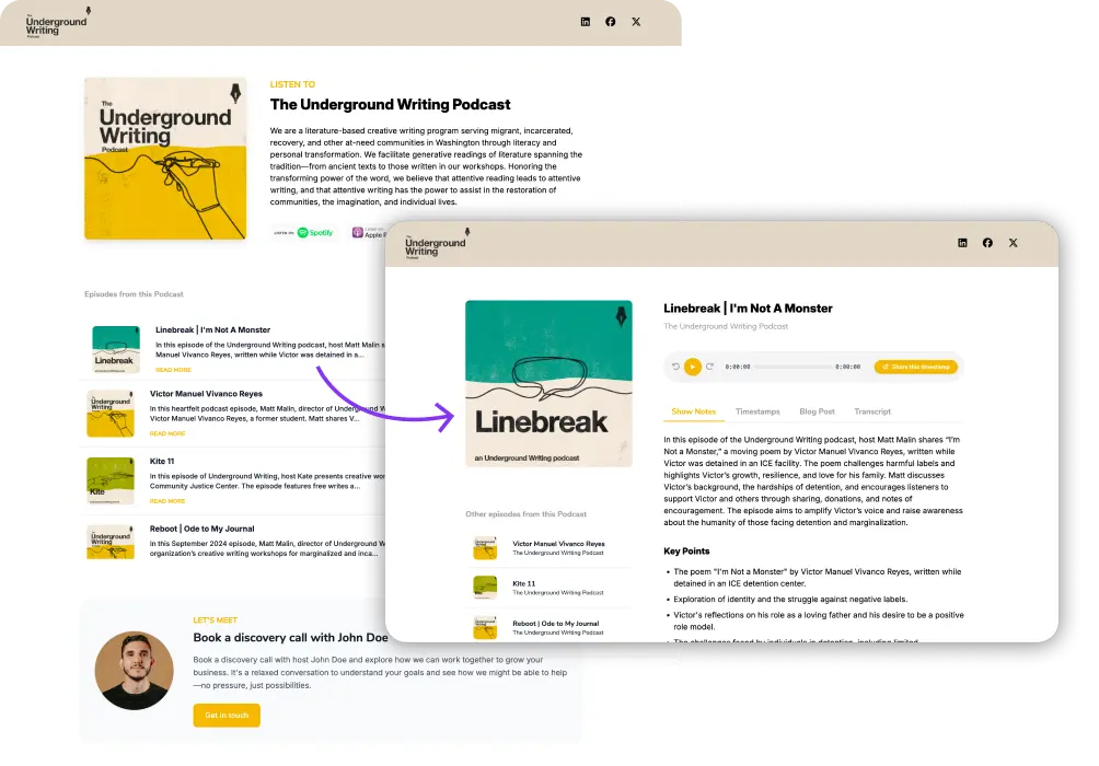 One Click landing pages