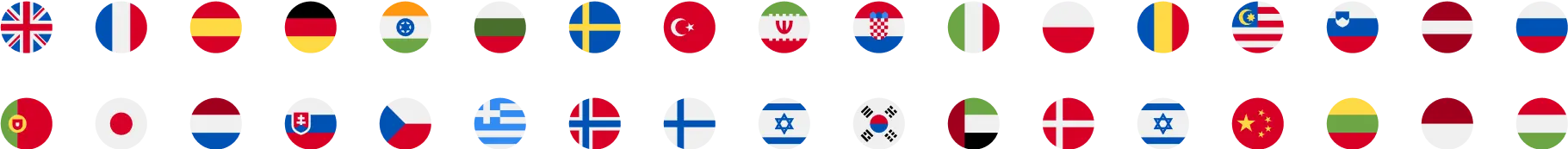 language flags